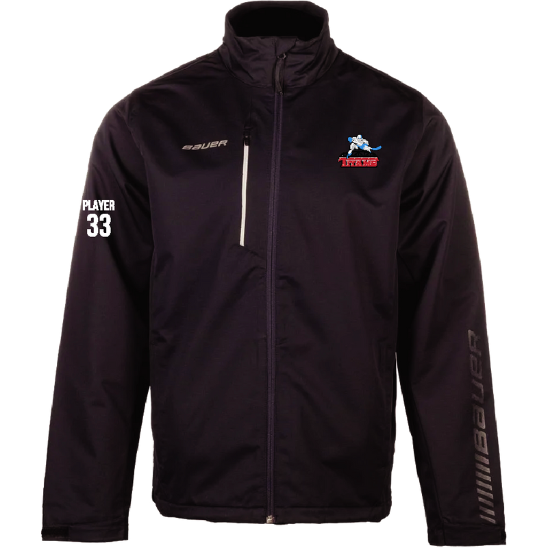 Bauer S24 Youth Lightweight Warm Up Jacket - NJ Titans