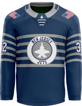 NJ Jets Adult Goalie Jersey